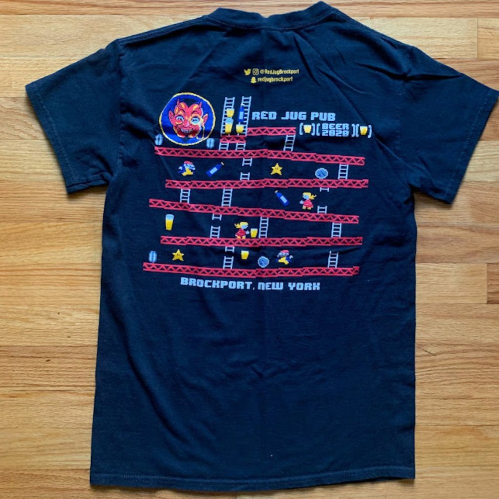 Unisex Red Jug Donkey Kong Tee (Brockport, NY)